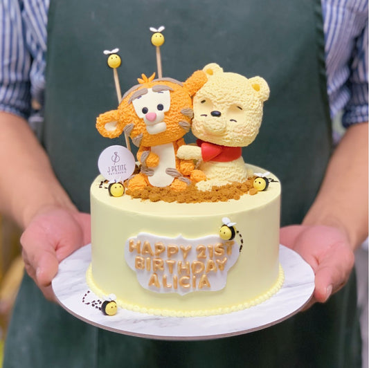 Adventures with Baby Pooh and Tigger Cake