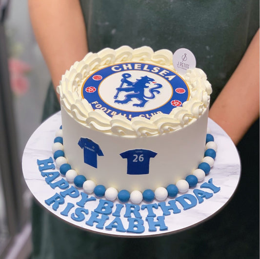 Chelsea Logo Soccer Cake