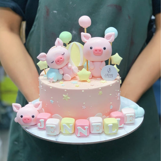 Piggy Dreamland Cake