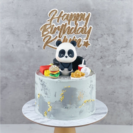 Panda Fast Food Cake