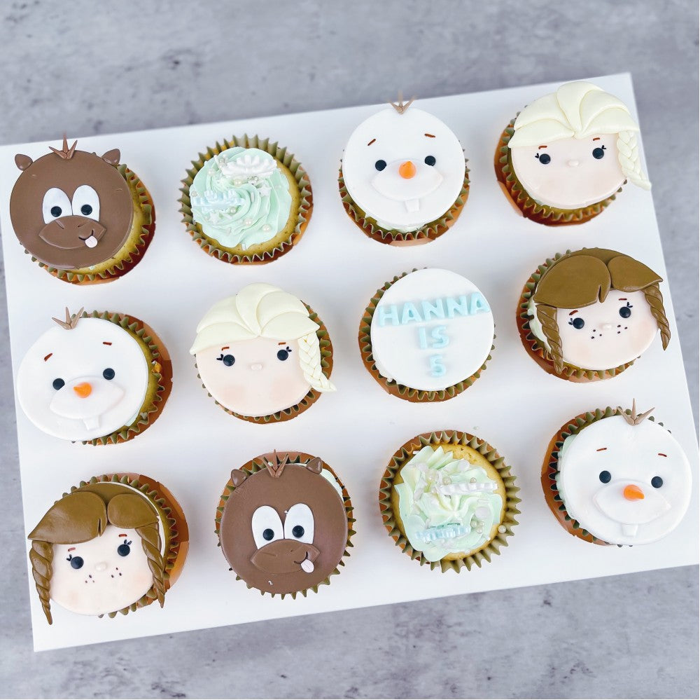 Frozen Cupcakes (Box of 12)