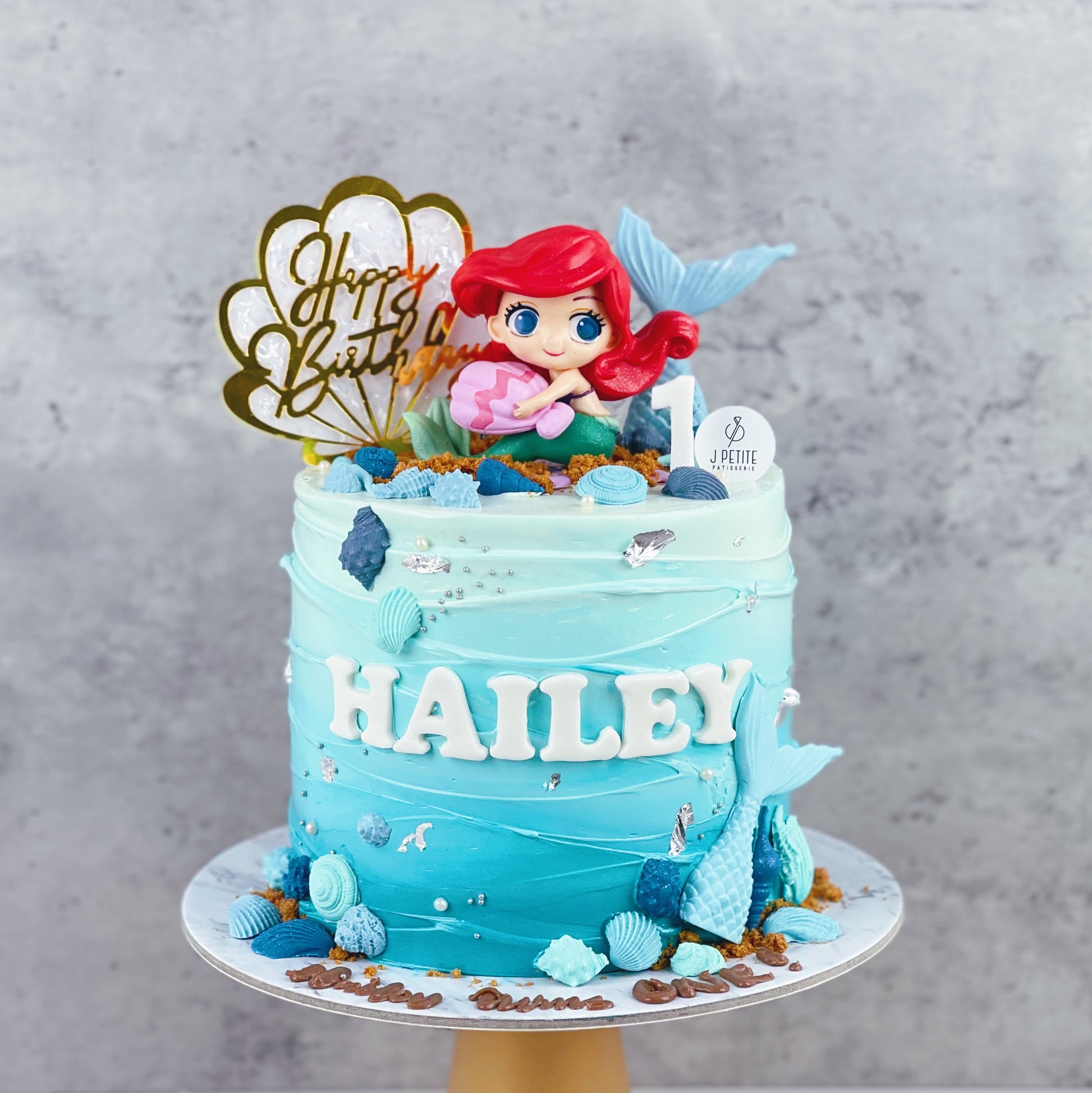 J Petite Patisserie Little Mermaid Toy Cake