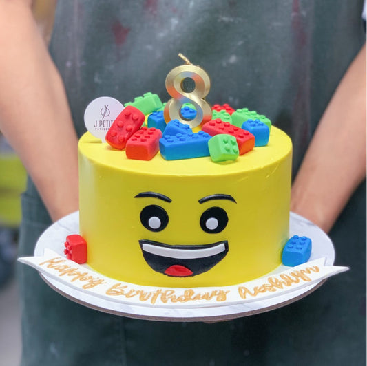 LEGO Building Blocks Cake