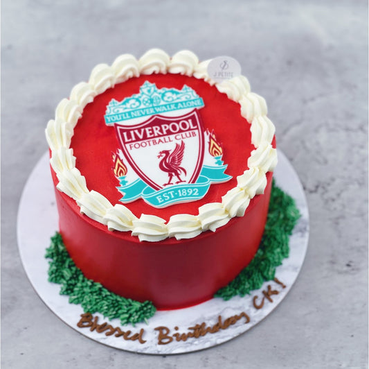Liverpool Logo Soccer Cake