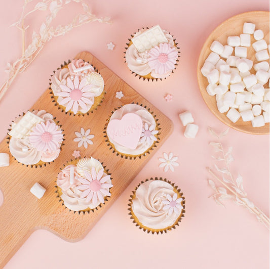 Pretty in Pink Cupcakes (Box of 12)