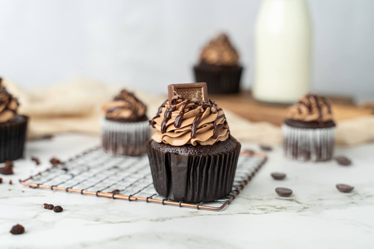 Double Chocolate Cupcakes (Box of 6)